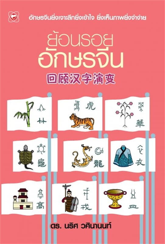 ปกหนังสือ ย้อนรอยอักษรจีน