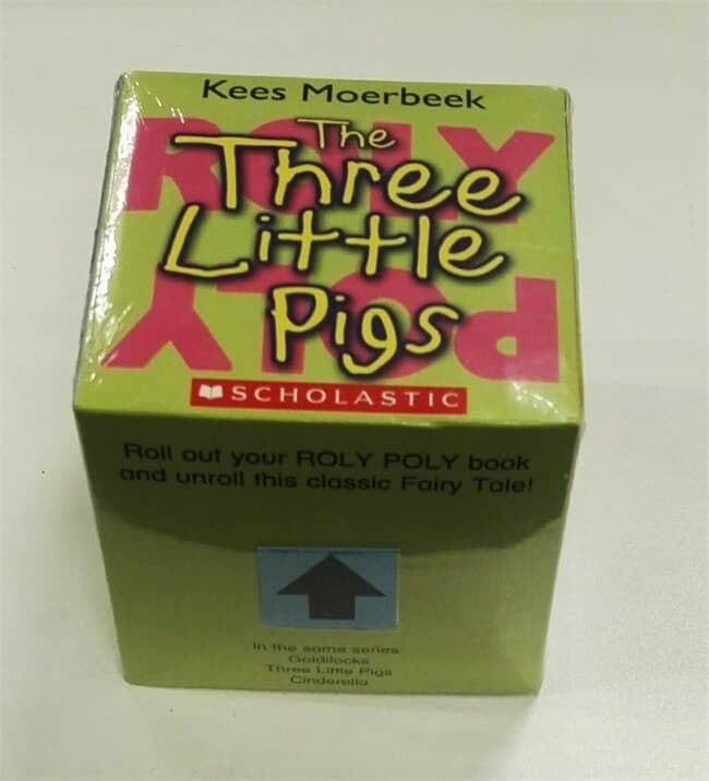 ปกหนังสือ ROLY POLY: THREE LITTLE PIGS