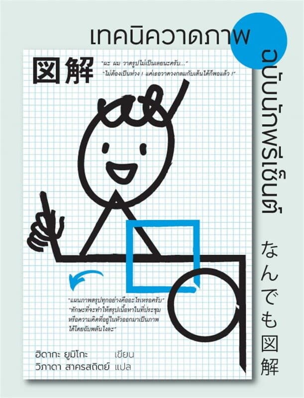 ปกหนังสือ เทคนิควาดภาพ ฉบับนักพรีเซ็นต์