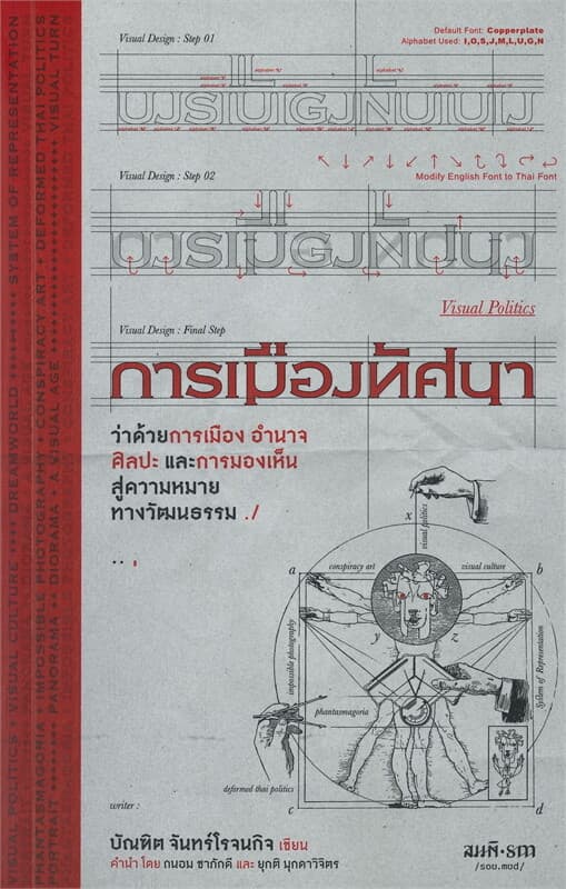 ปกหนังสือ การเมืองทัศนา ว่าด้วยการเมือง อำนาจ ศิลปะและการมองเห็น