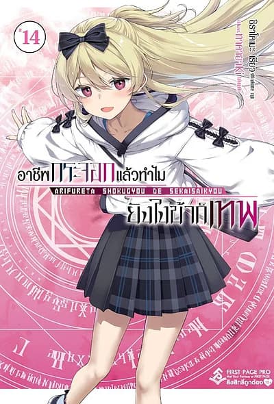 ปกหนังสือ อาชีพกระจอกแล้วทำไมยังไงข้าก็เทพ เล่ม 14 (LN)
