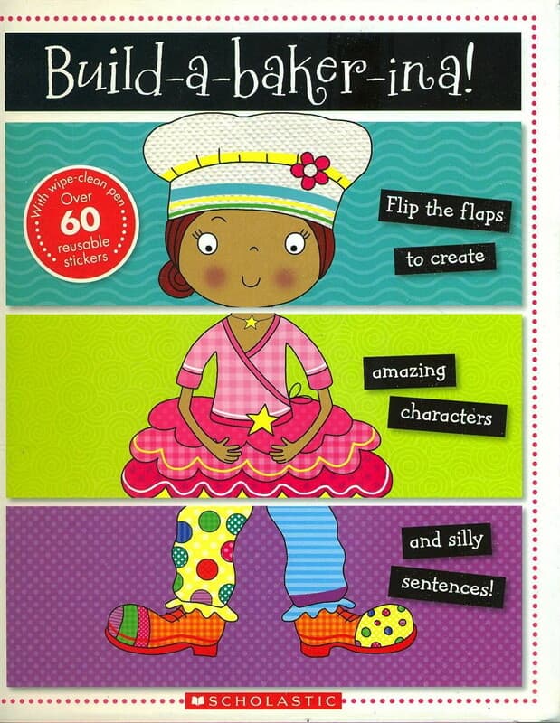 ปกหนังสือ "BUILD-A-BAKER-INA"