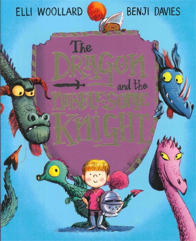ปกหนังสือ The Dragon and the Nibblesome Knight