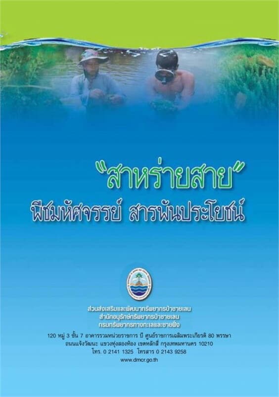 ปกหนังสือ สาหร่ายสาย พืชมหัศจรรย์ สารพันประโย(ฟรี)
