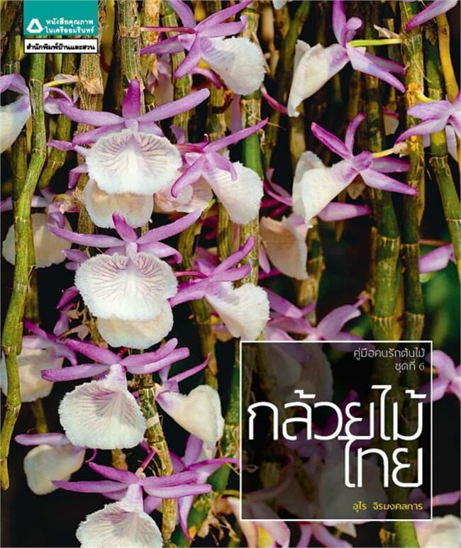 ปกหนังสือ คู่มือคนรักต้นไม้ : กล้วยไม้ไทย