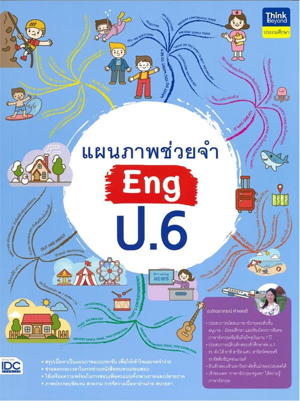 ปกหนังสือ แผนภาพช่วยจำ Eng ป.6