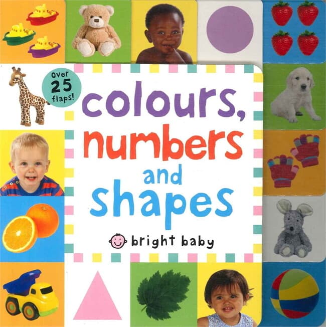 ปกหนังสือ Colours, Numbers and Shapes