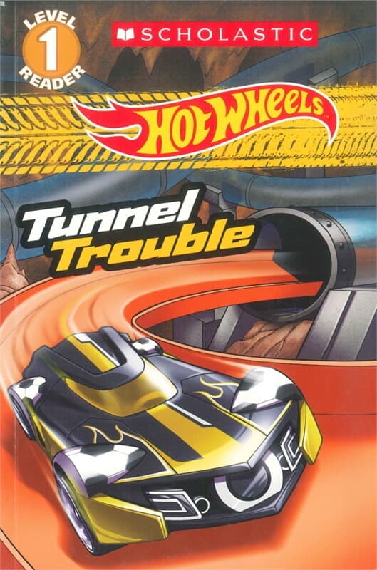 ปกหนังสือ HOT WHEELS: TUNNEL TROUBLE