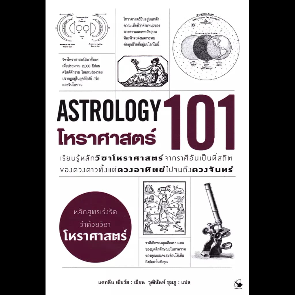 ปกหนังสือ โหราศาสตร์ 101 (ASTROLOGY 101)