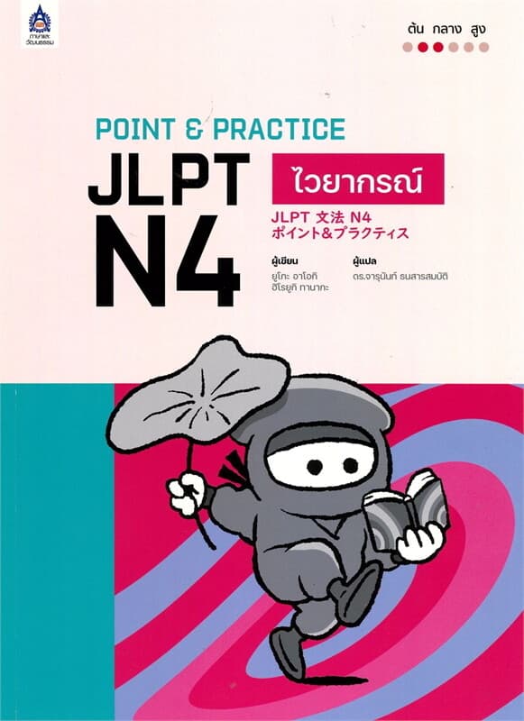 ปกหนังสือ POINT & PRACTICE JLPT N4 ไวยากรณ์