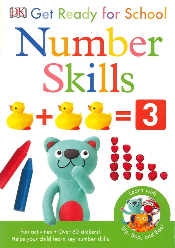 ปกหนังสือ Get Ready for School Number Skills