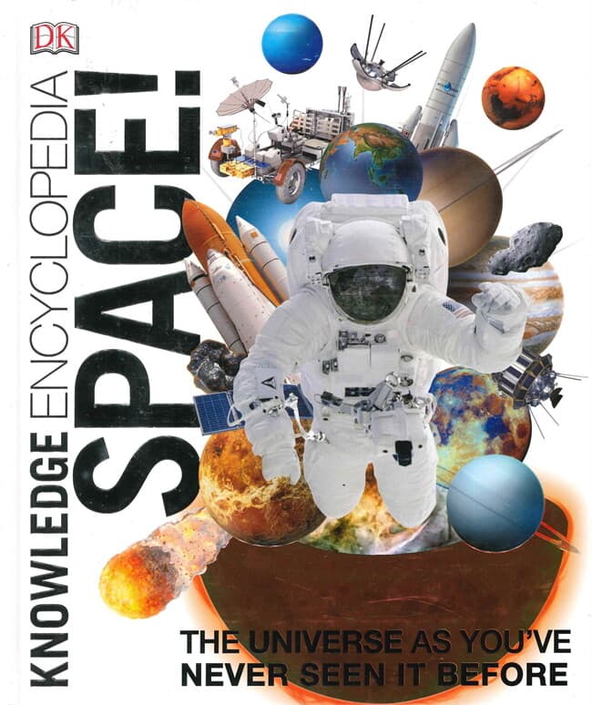 ปกหนังสือ Knoweldge Encyclopedia Space