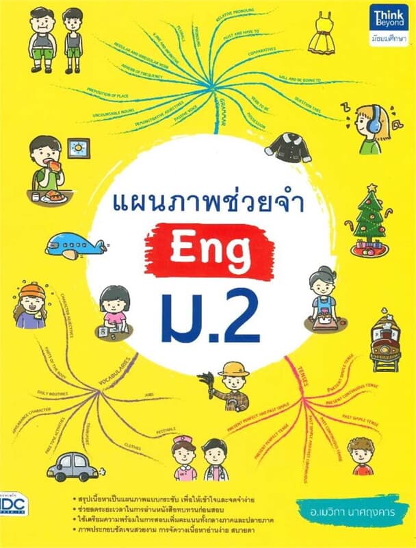 ปกหนังสือ แผนภาพช่วยจำ Eng ม.2