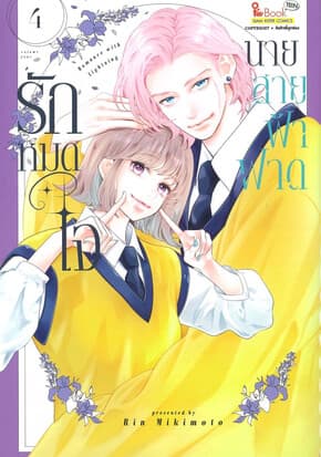 ปกหนังสือ รักหมดใจนายสายฟ้าฟาด เล่ม 4