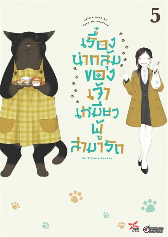 ปกหนังสือ เรื่องน่ากลุ้มของเจ้าเหมียวผู้สามารถ 5