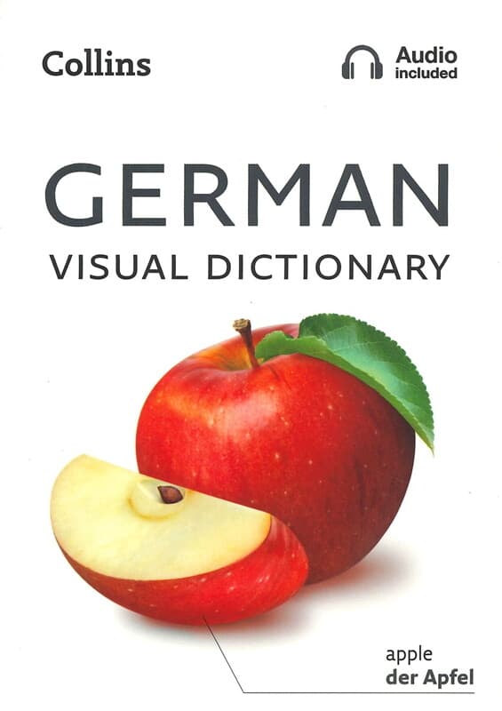 ปกหนังสือ GERMAN VISUAL DICTIONARY PB