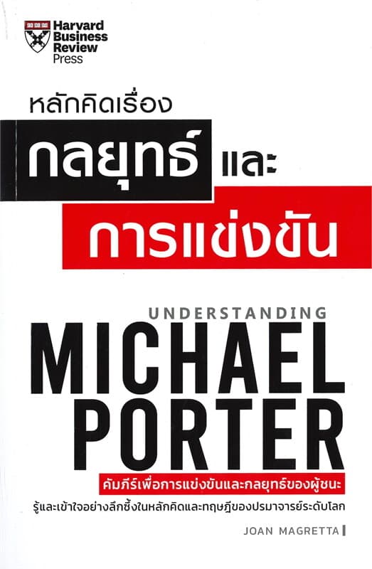 ปกหนังสือ หลักคิดเรื่องกลยุทธ์และการแข่งขัน