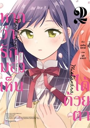 ปกหนังสือ หากว่ารักมองเห็นได้ด้วยตา เล่ม 2 (Mg)