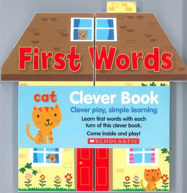 ปกหนังสือ CLEVER BOOK: FIRST WORDS