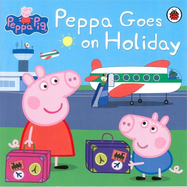 ปกหนังสือ Peppa Goes on Holiday