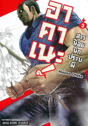 ปกหนังสือ อาคาเนะ สาวน้อยนักปราบผี เล่ม 3