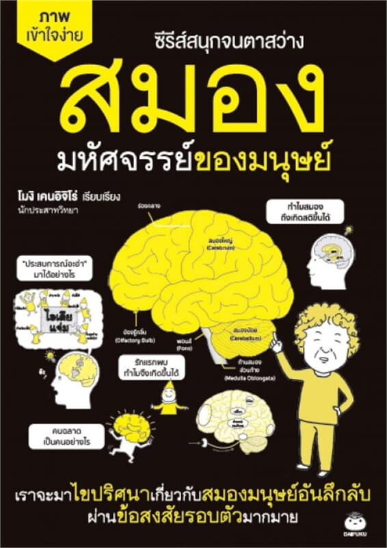 ปกหนังสือ สมองมหัศจรรย์ของมนุษย์