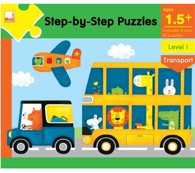 ปกหนังสือ StepByStep Puzzle-Age 1.5+Things that go