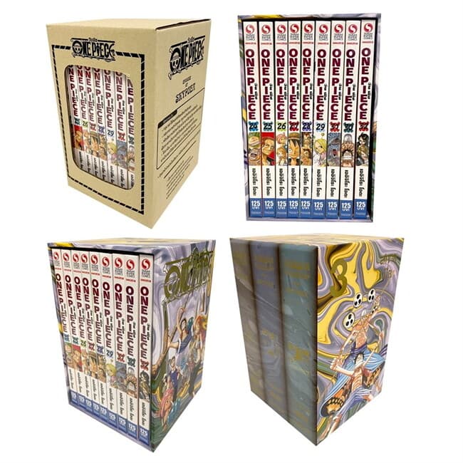 ปกหนังสือ BOXSET ONE PIECE 24-32 ภาค SKYPIEA