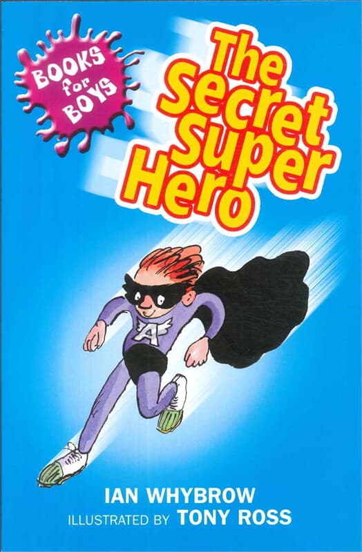 ปกหนังสือ The secret superhero