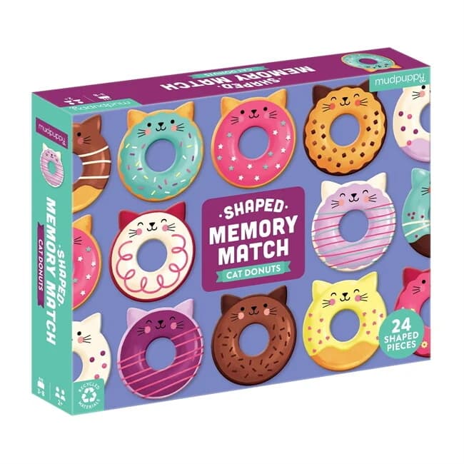 ปกหนังสือ MUDPUPPY CAT DONUTS SHAPED MEMORY MATCH