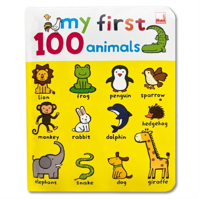 ปกหนังสือ MY FIRST 100 ANIMALS