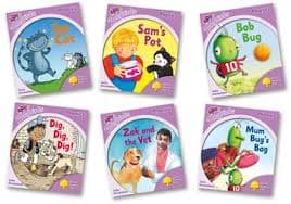 ปกหนังสือ OXFORD READING TREE - SONGBIRDS PHONICS LEVEL 1+ BOOKS MIXED PACK OF 6