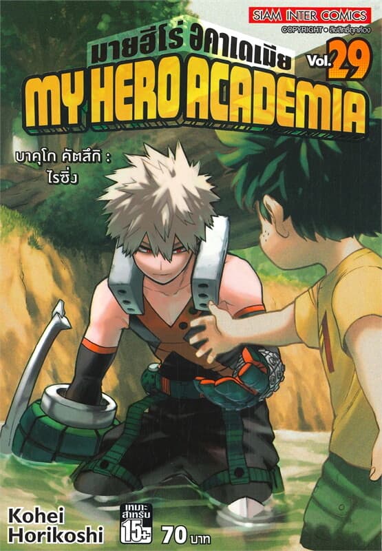 ปกหนังสือ MY HERO ACADEMIA มายฮีโร่ อคาเดเมีย เล่ม 29