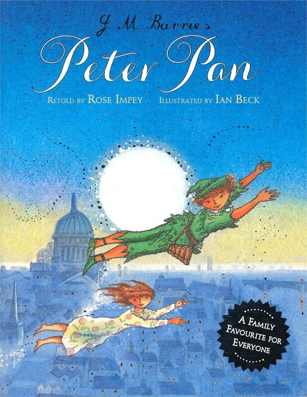 ปกหนังสือ Peter Pan
