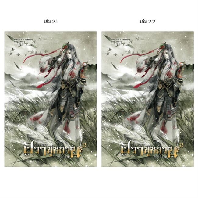 ปกหนังสือ เพียงเพราะฮวามู่หลานไม่มีพี่ชาย เล่ม 2.1-2.2 (แพ็กคู่ 2 เล่ม)