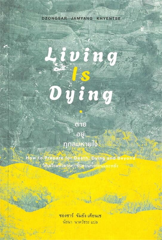 ปกหนังสือ Living is Dying: ตาย อยู่ ทุกลมหายใจ