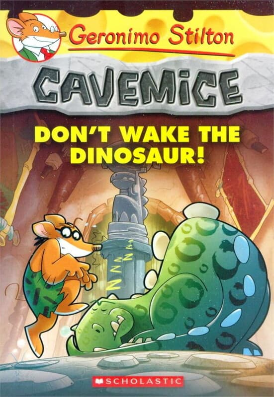 ปกหนังสือ GS CAVEMICE 6 DON`T WAKE THE DINOSAUR!