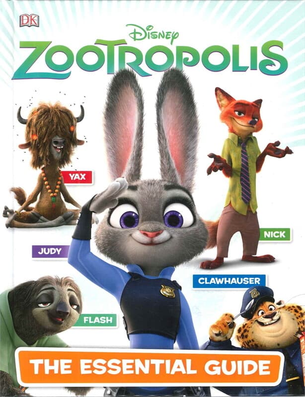 ปกหนังสือ Disney Zootropolis Essential Guide