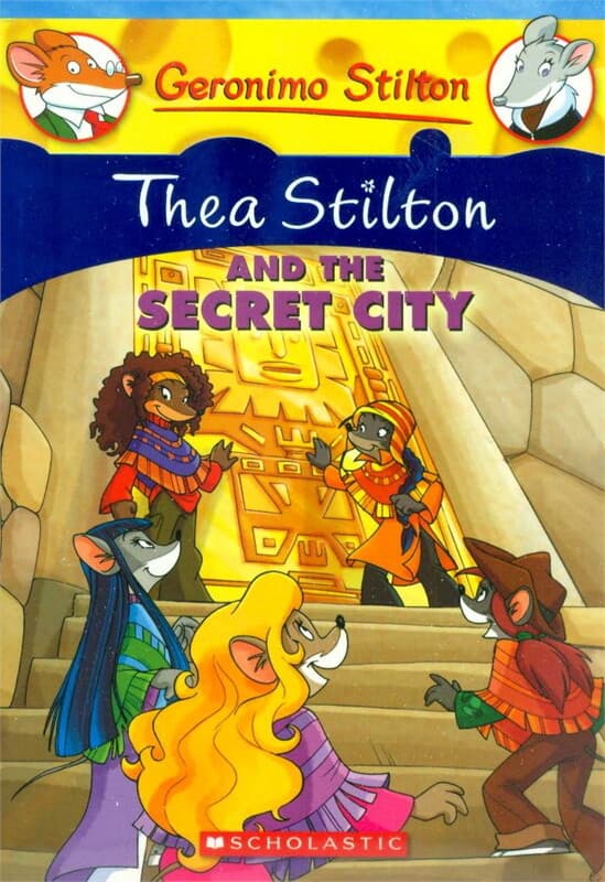 ปกหนังสือ TS4 THEA STILTON AND THE SECRET CITY