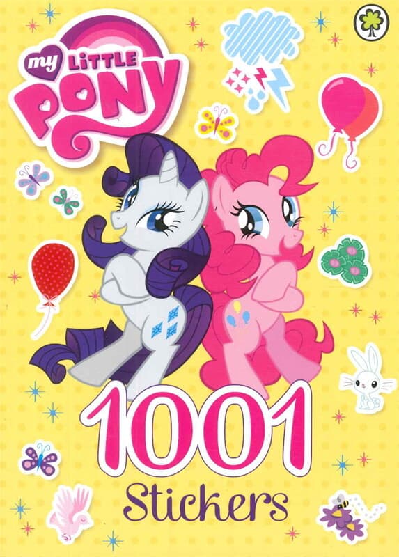 ปกหนังสือ Little Pony 1001 Stickers