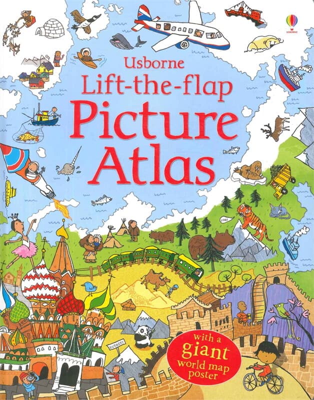ปกหนังสือ Lift-the-Flap Picture Atlas