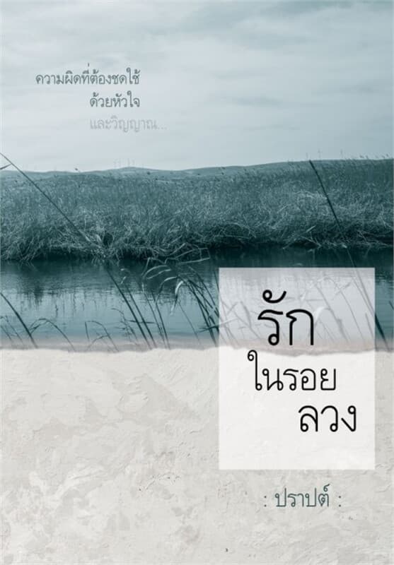 ปกหนังสือ รักในรอยลวง