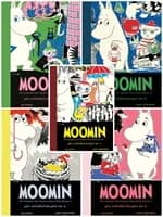 ปกหนังสือ ชุดมูมิน คอมิกส์ฉบับสมบูรณ์ เล่ม 1-5