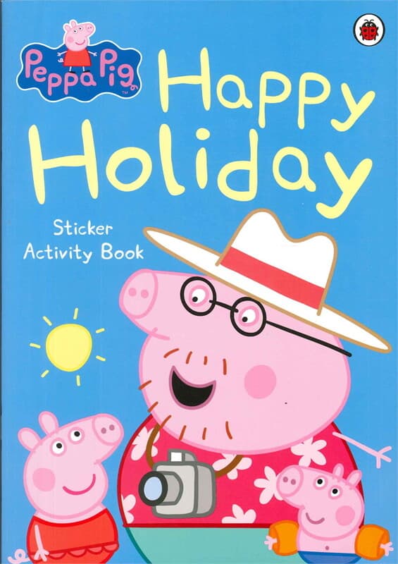 ปกหนังสือ Peppa Pig: Happy Holiday Sticker Activit