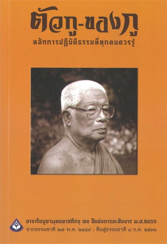 ปกหนังสือ ตัวกู ของกู(อาจาริยบูชาพุทธทาสภิกขุ)