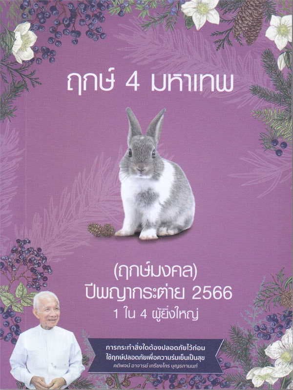 ปกหนังสือ ฤกษ์ 4 มหาเทพ ปีกระต่าย 2566