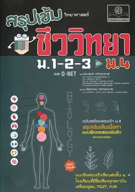 ปกหนังสือ สรุปเข้มชีววิทยาม.1-2-3เข้าม.4(ปรับปรุง)