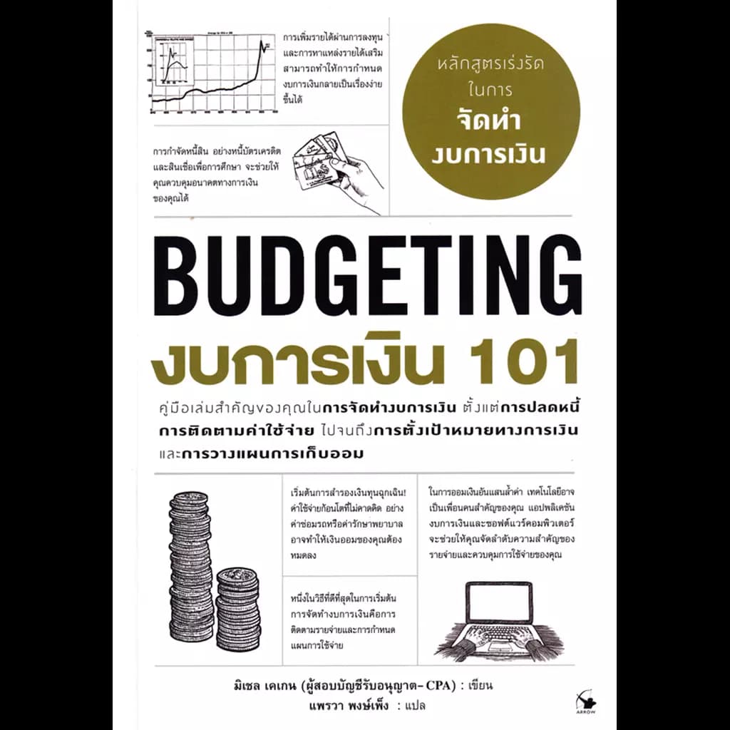 ปกหนังสือ งบการเงิน 101 (BUDGETING 101)