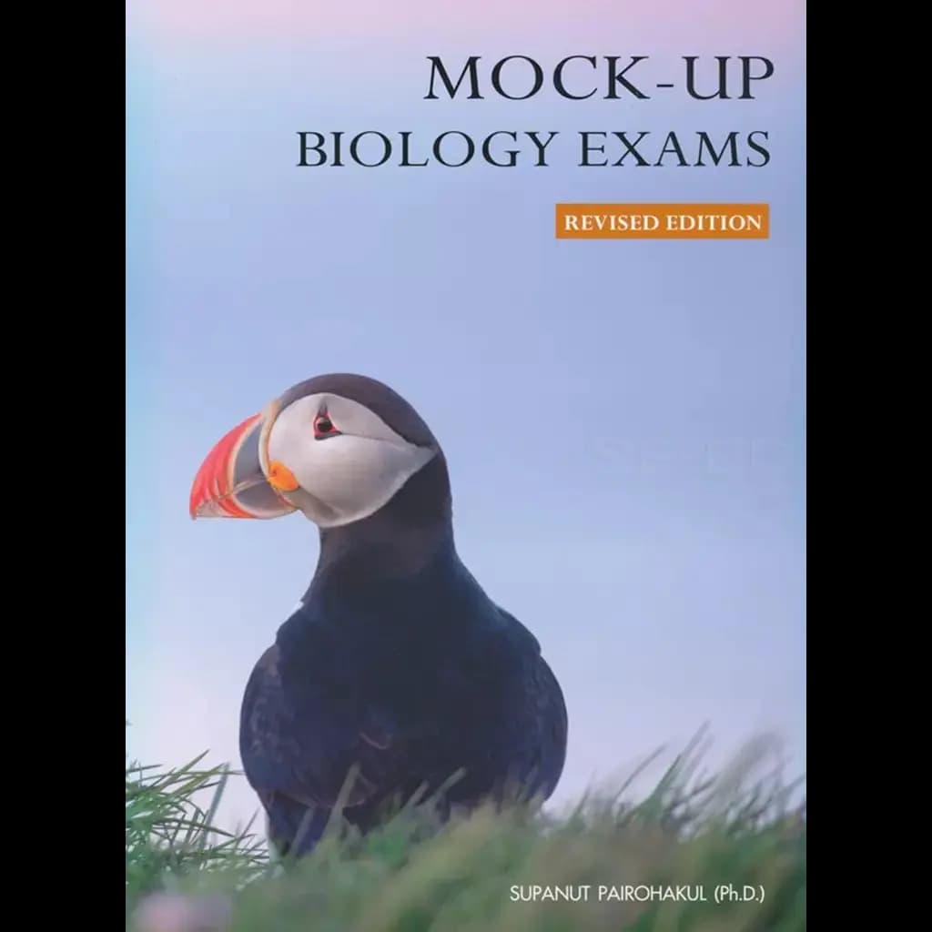 ปกหนังสือ Mock-up Biology Exams (Revised Edition)