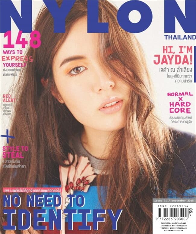 ปกหนังสือ NYLON Thailand issue 31